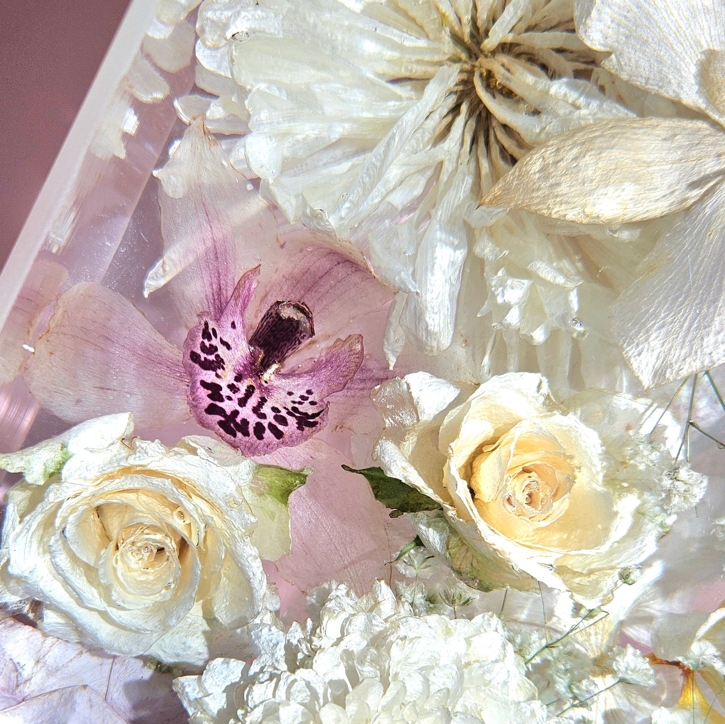 Bookends 3D Resin Wedding Bouquet Preservation Floral Gift Keepsake Save Your Wedding Flowers Forever