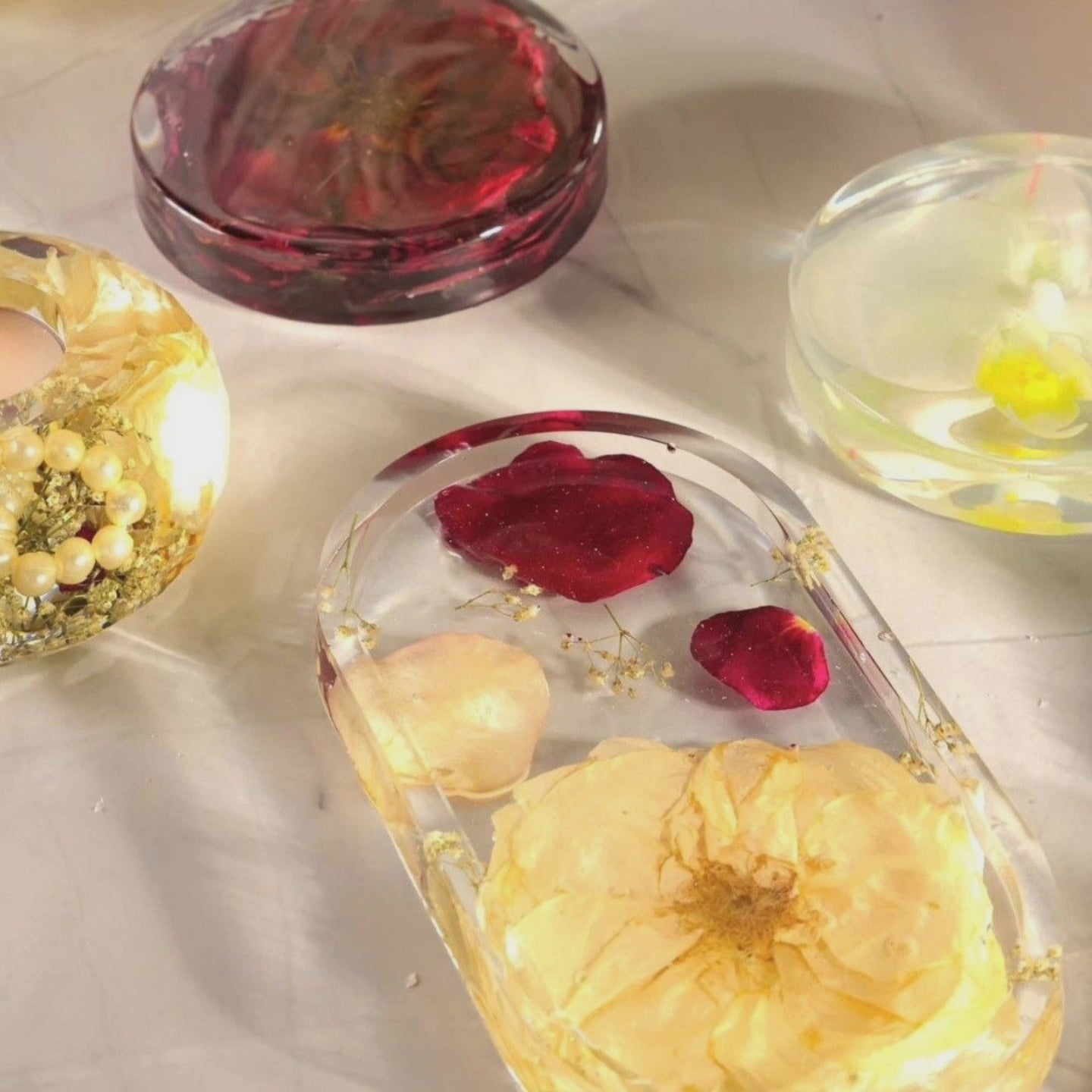 Wedding Flower Preservation Jewelry Tray 4" x 8" Add-on Item