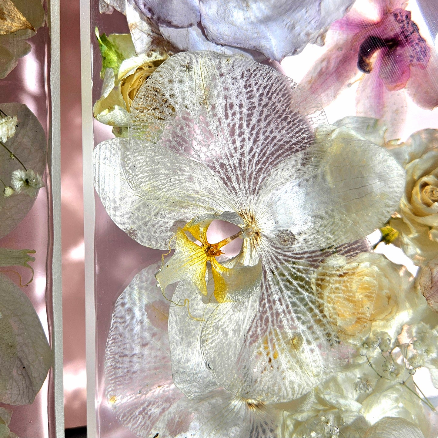 Bookends 3D Resin Wedding Bouquet Preservation Floral Gift Keepsake Save Your Wedding Flowers Forever