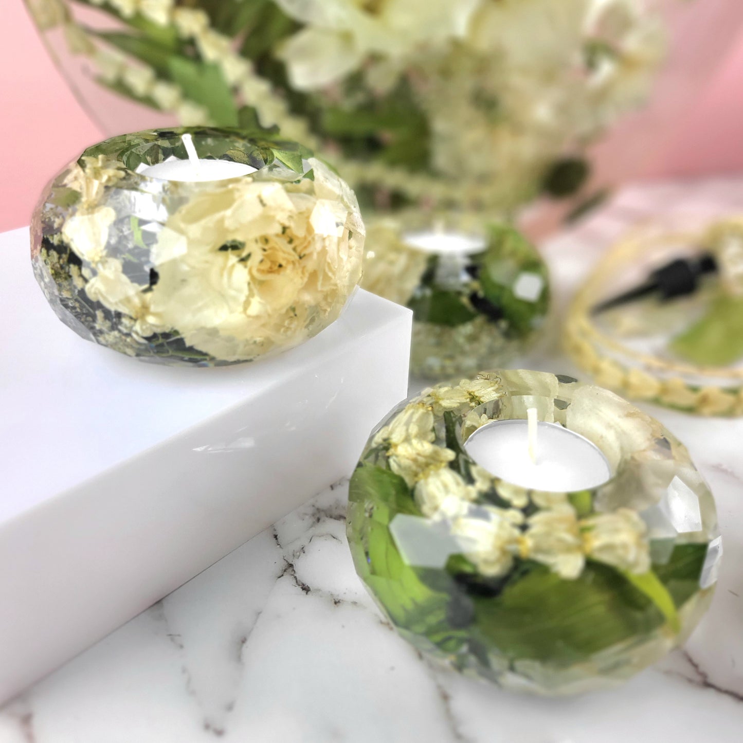 Wedding Gift Large 14" Round 3D Resin Wedding Bouquet Preservation Keepsake Gift Save Your Wedding Flowers Forever - flofloflowery