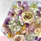 12" Hexagon 3D Resin Wedding Bouquet Preservation Floral Gift Keepsake Save Your Wedding Flowers Forever - flofloflowery