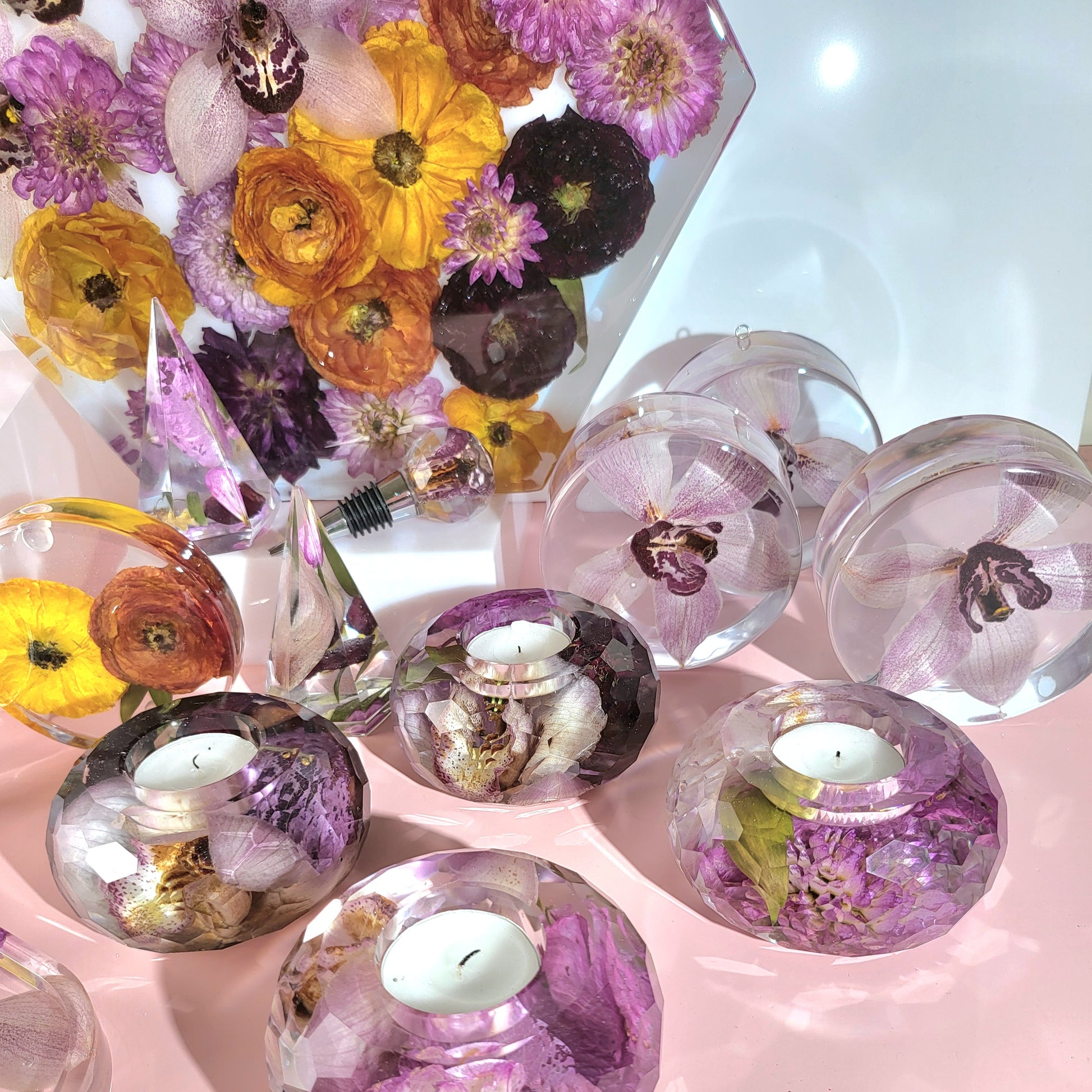 Keepsake Collection 3D Resin Wedding Bouquet Preservation Floral Gift Keepsake Save Your Wedding Flowers Forever - flofloflowery