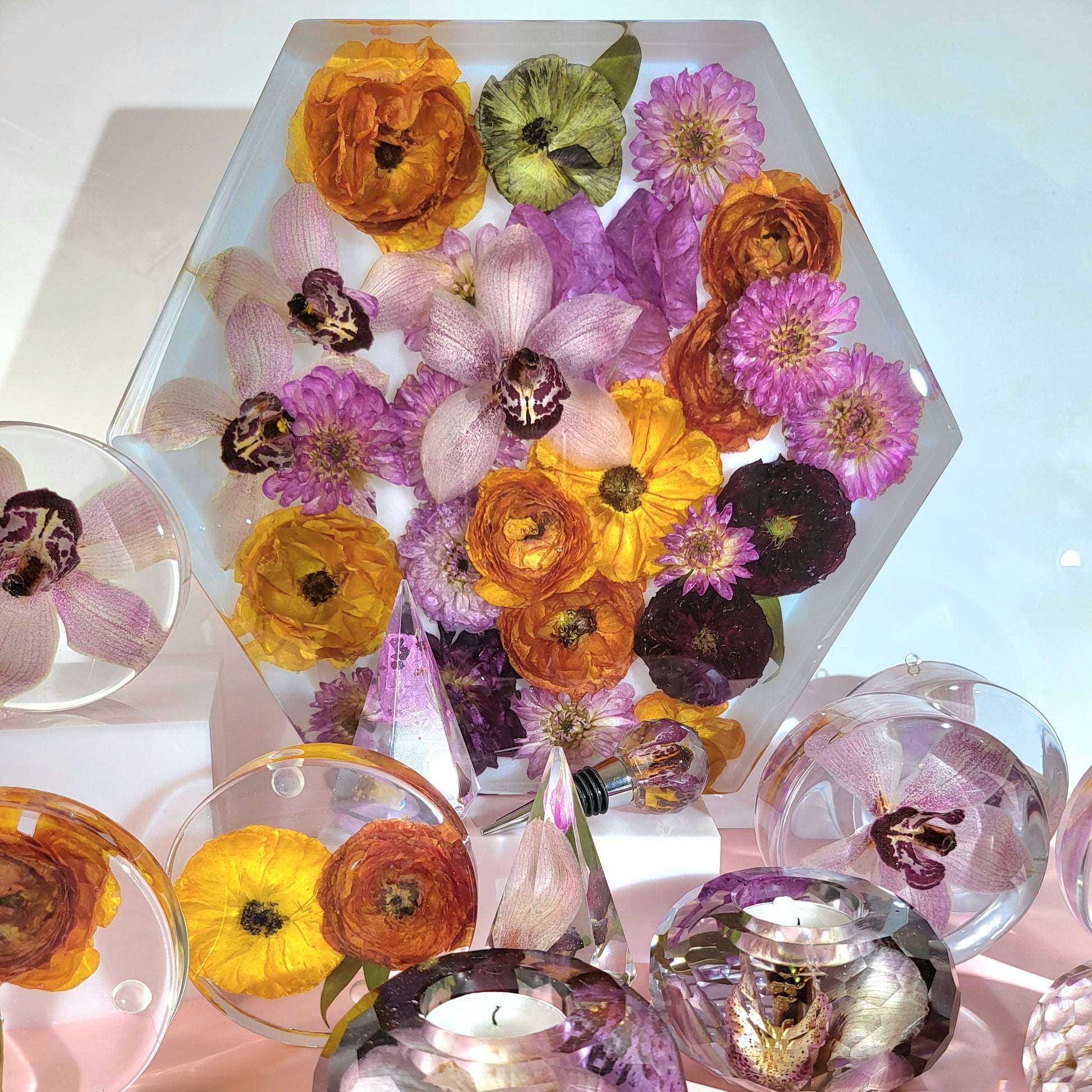 Keepsake Collection 3D Resin Wedding Bouquet Preservation Floral Gift Keepsake Save Your Wedding Flowers Forever - flofloflowery