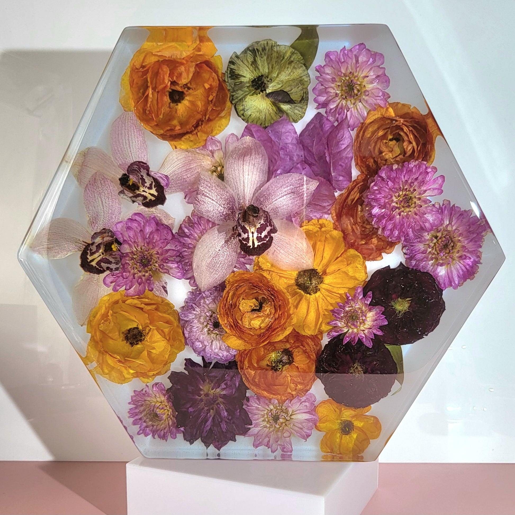 Keepsake Collection 3D Resin Wedding Bouquet Preservation Floral Gift Keepsake Save Your Wedding Flowers Forever - flofloflowery