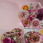 8" Hexagon 3D Resin Wedding Bouquet Preservation Your Wedding Flowers Forever Keepsake Gift