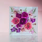 12" x 12" Large 3D Resin Wedding Bouquet Preservation Save Your Florals Wedding Gift Keepsake