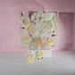 10"x10" 3D Resin Wedding Bouquet Preservation Save Your Wedding Flowers Forever Gift Keepsake