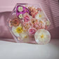 12" Hexagon Floral Preservation 3D Resin Wedding Bouquet Preservation Keepsake Gift Save Your Wedding Flowers Forever