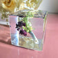 Wedding Flower Preservation Resin Cube 3" x 3" x 3" Add-on Item