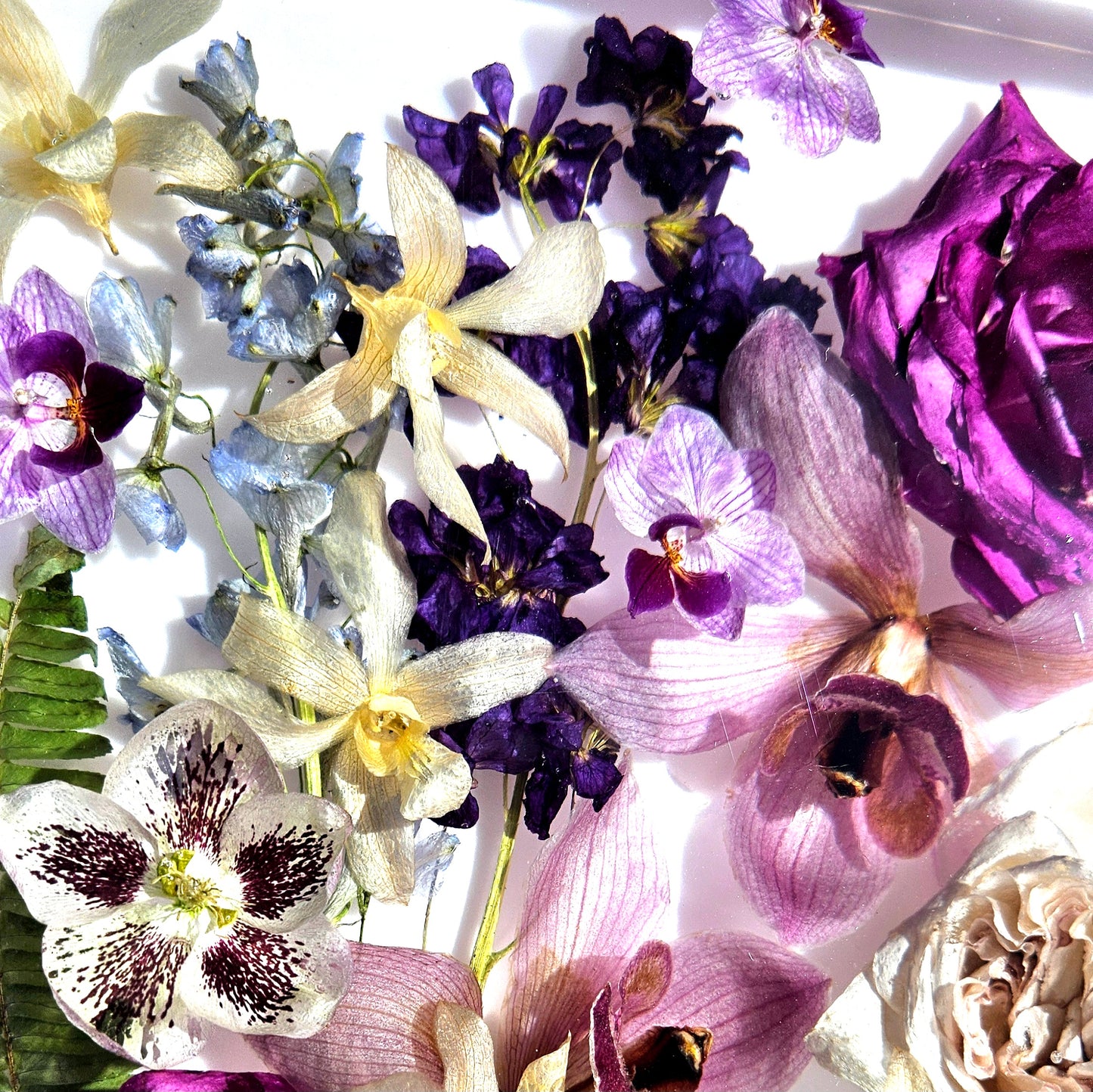 12" x 12" Large 3D Resin Wedding Bouquet Preservation Save Your Florals Wedding Gift Keepsake