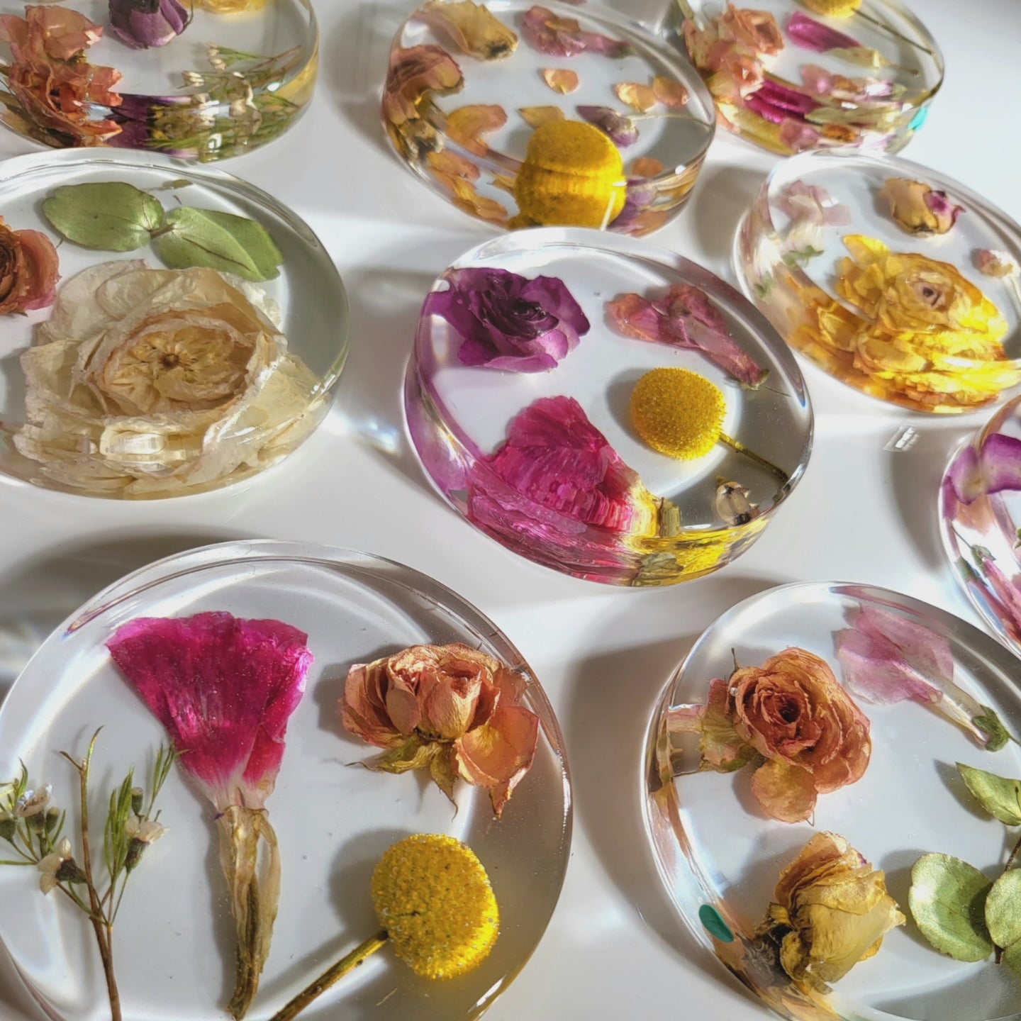 Coasters 4" Wedding Floral Preservation Add-on Item