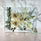 9"x12" Large Tropical Rectangle Resin Wedding Bouquet Preservation Hawaiian Lei Save Your Florals Wedding Gift Keepsake