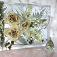 9"x12" Large Tropical Rectangle Resin Wedding Bouquet Preservation Hawaiian Lei Save Your Florals Wedding Gift Keepsake