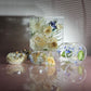 8"x 8" 3D Floral Resin Cube Wedding Bouquet Preservation Modern Fried Flowers Square Save Your Gift Keepsake