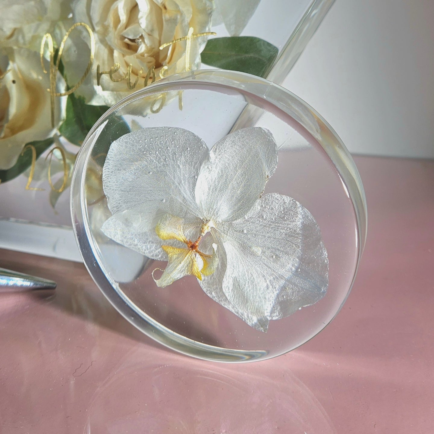 Coasters 4" Wedding Floral Preservation Add-on Item