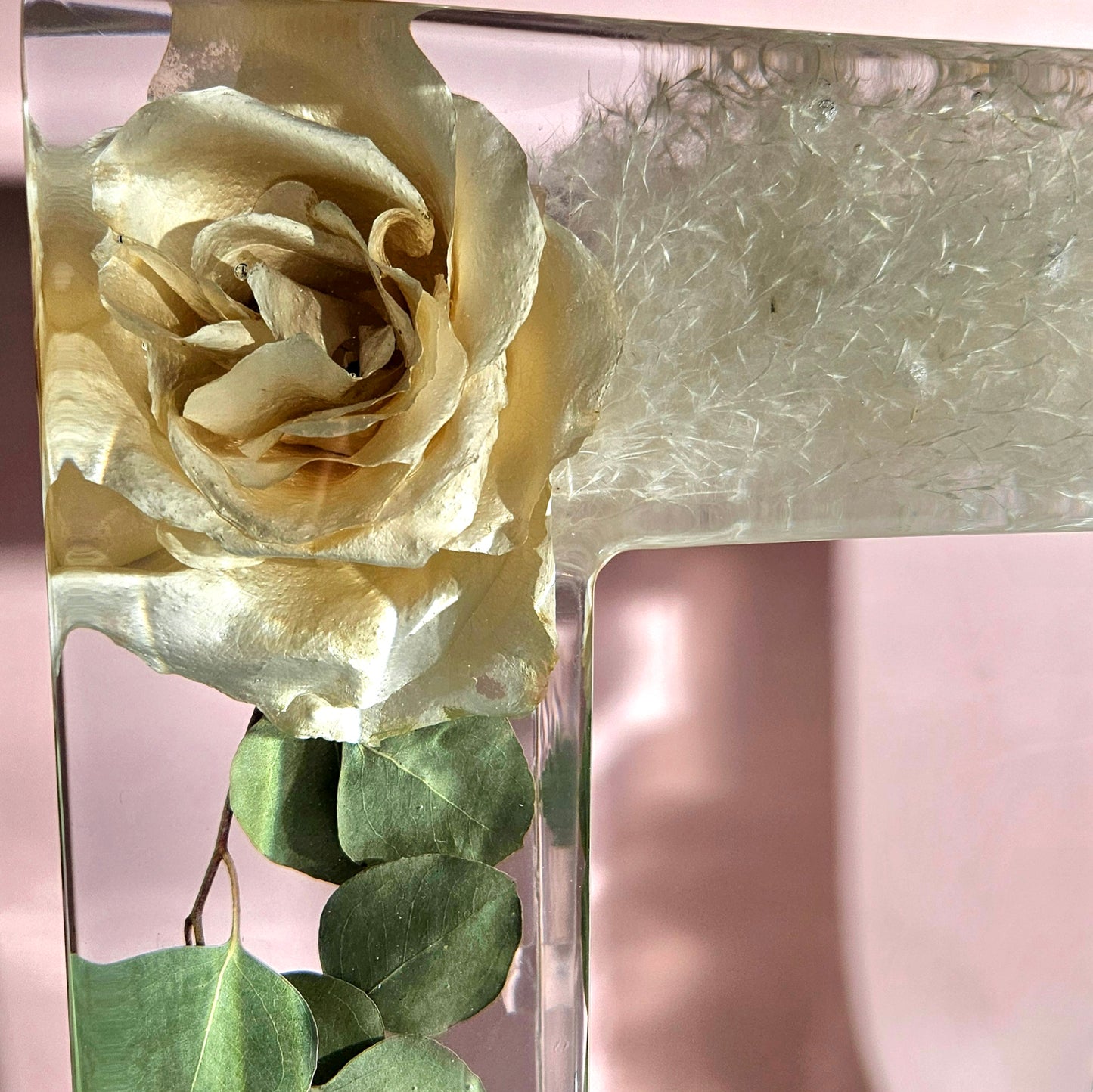 12"x10"x3" Picture Frame Resin Bouquet Wedding Preservation Save Your Tropical Wedding Bouquet Flowers Forever Gift Keepsake