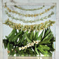 8"x 8" Hawaiian Tropical Lei 3D Floral Resin Art Cube Wedding Bouquet Modern Fried Flowers Square Save Your Gift Keepsake