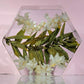 8" Hexagon Resin Lei Wedding Preservation Save Your Wedding Bouquet Flowers Forever Gift Keepsake