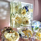 8"x 8" 3D Floral Resin Cube Wedding Bouquet Preservation Modern Fried Flowers Square Save Your Gift Keepsake