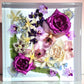 12" x 12" Large 3D Resin Wedding Bouquet Preservation Save Your Florals Wedding Gift Keepsake