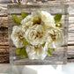 8"x 8" Square Luxury 3D Floral Resin Cube Wedding Bouquet Preservation Modern Fried Flowers Square Save Your Gift Keepsake - flofloflowery