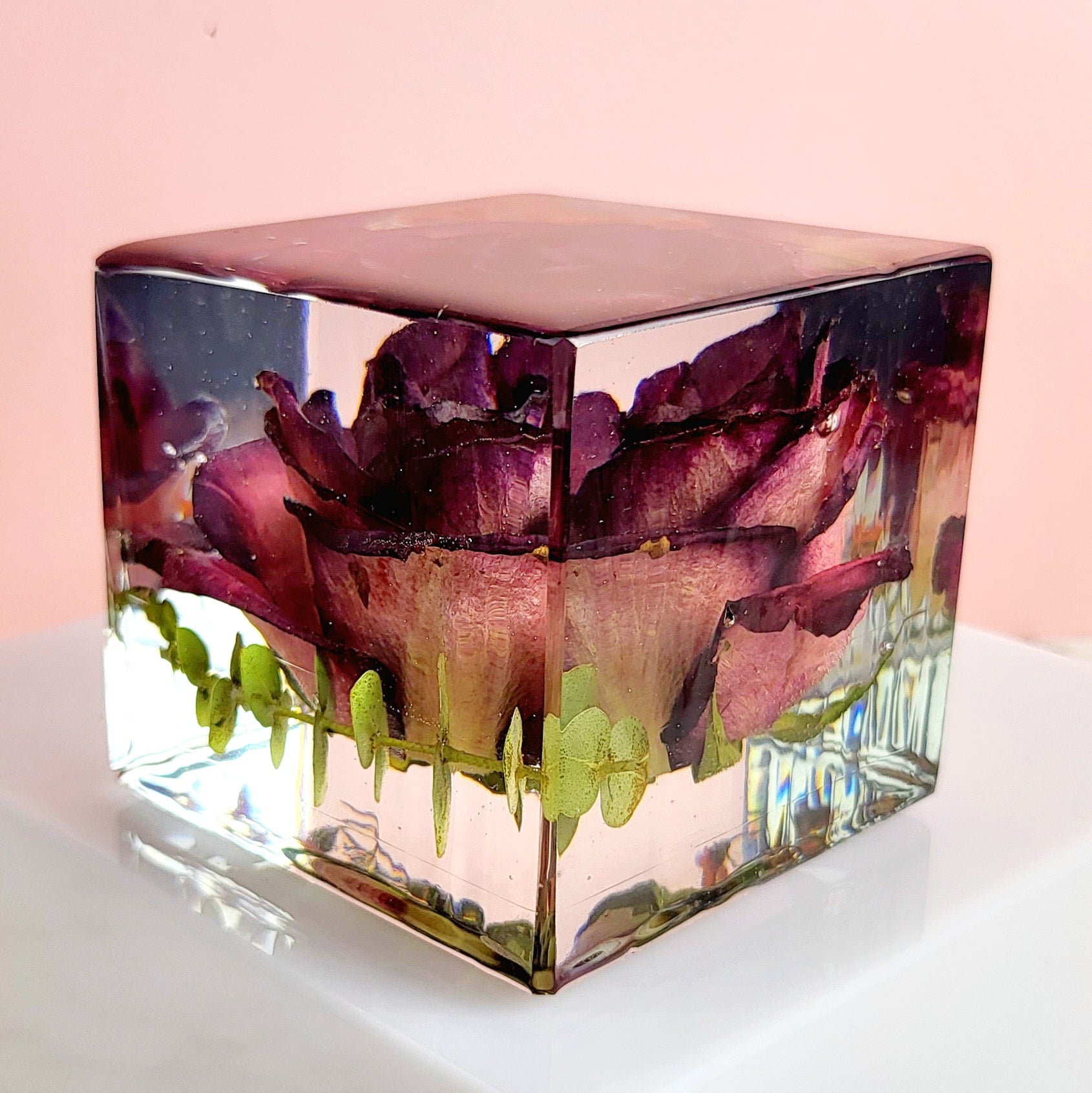 Resin Wedding Bouquet Preservation Large Collection 9" Hexagon Your Wedding Flowers Forever Keepsake Gift - flofloflowery