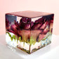 Wedding Flower Preservation Resin Cube 3" x 3" x 3" Add-on Item - flofloflowery