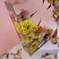 10"x10" Large Modern Resin Wedding Bouquet Preservation Save Your Wedding Flowers Forever Gift Keepsake - flofloflowery