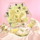 Large Wedding Flower Hexagon 3D Resin Wedding Bouquet Preservation Floral Gift Keepsake Save Your Wedding Flowers Forever - flofloflowery