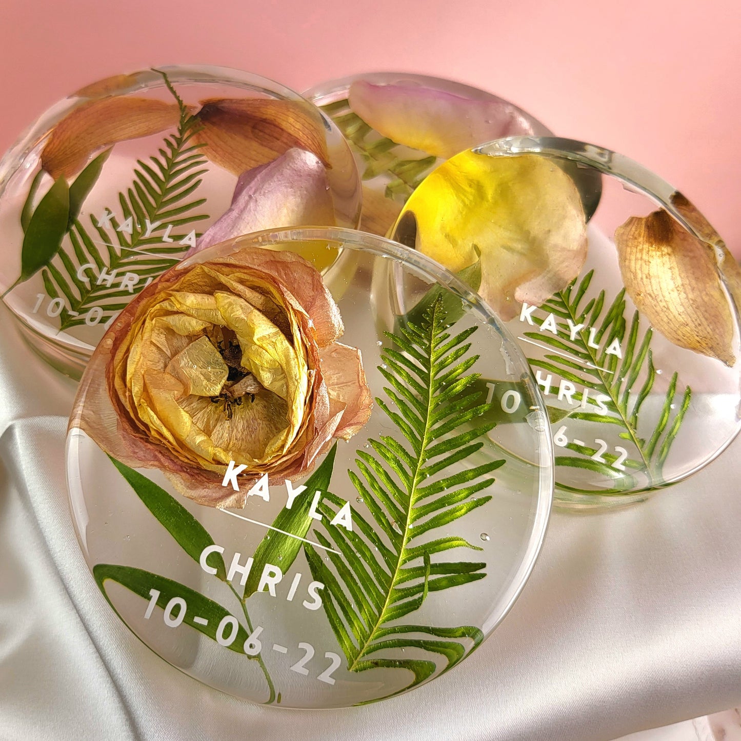 Large Collection 10"x10" 3D Resin Wedding Bouquet Preservation Save Your Wedding Flowers Forever Gift Keepsake - flofloflowery