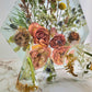 12" Hexagon 3D Resin Wedding Bouquet Preservation Floral Gift Keepsake Save Your Wedding Flowers Forever - flofloflowery